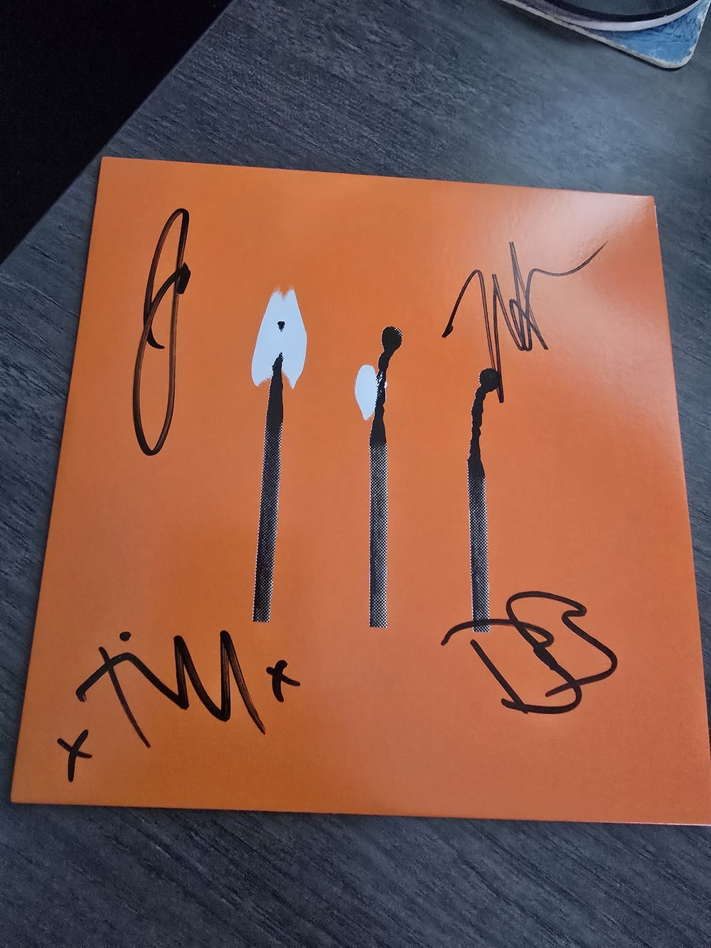 Rise Against Nod signed 7 inch brand new